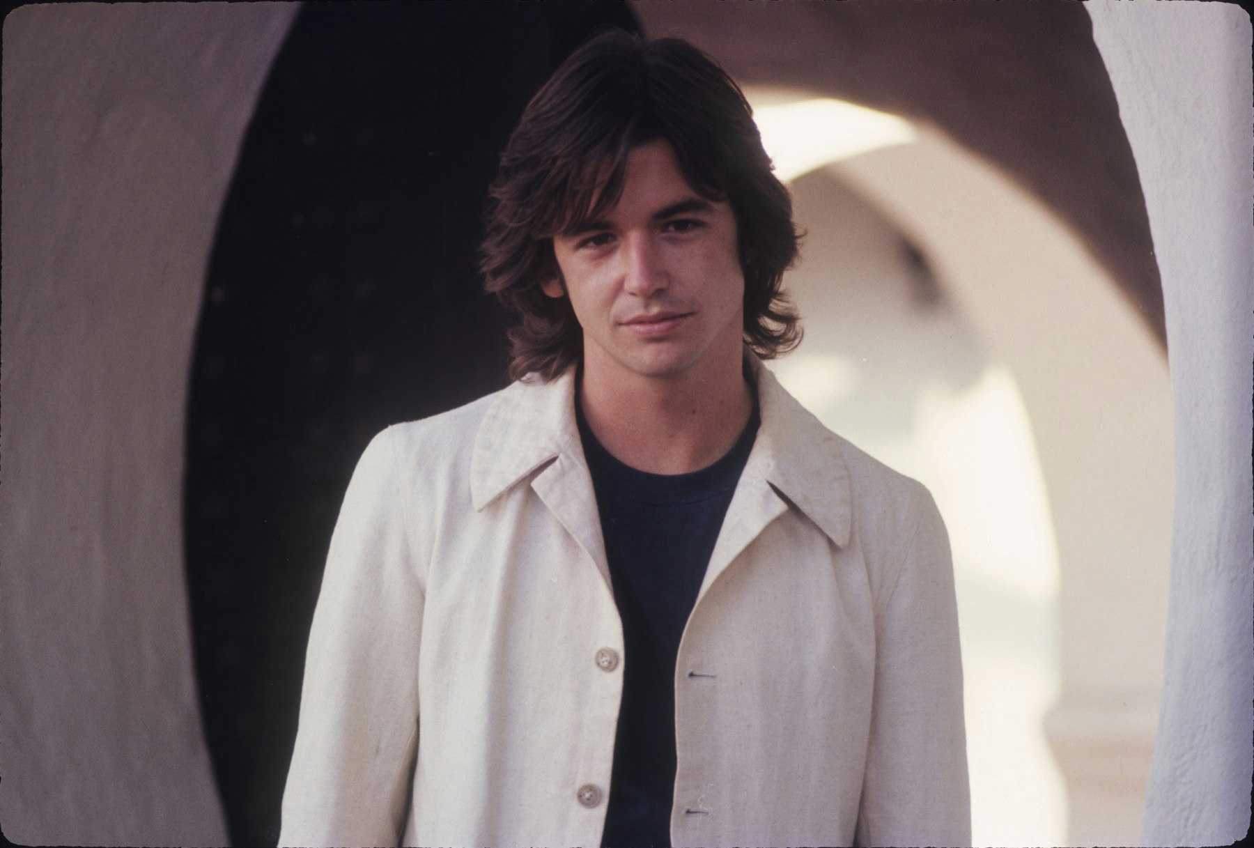 Photo from the shoot for Ned Doheny's 1973 self-titled debut album.